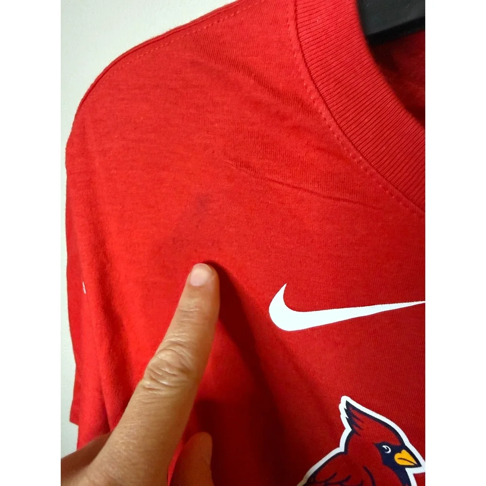 Nike Mens St Louis Cardinals The Lou Red T-Shirt MLB N199-62Q-SCN-11T Large